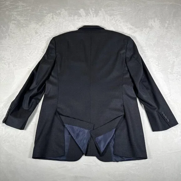 Brooks Brothers Saxxon 1818 Madison Men Classic Blazer Sz L 42 W 36 Made in USA